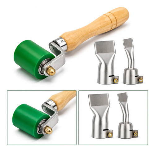 Rolo Silicone Bico Chato Vulcanização Solda Lonas Mantas Pvc Verde