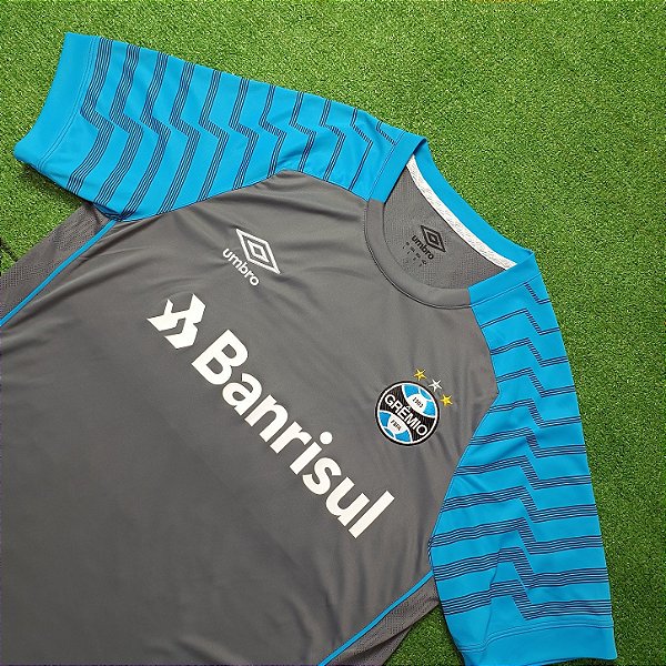 Camisa Grêmio 2021 Goleiro Cinza - Tam G
