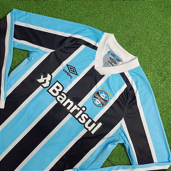 Camisa Grêmio 2021 Tricolor ML - Tam M