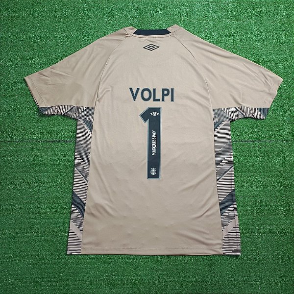Camisa Grêmio 2025 Goleiro Marrom - #1 Volpi - Tam M