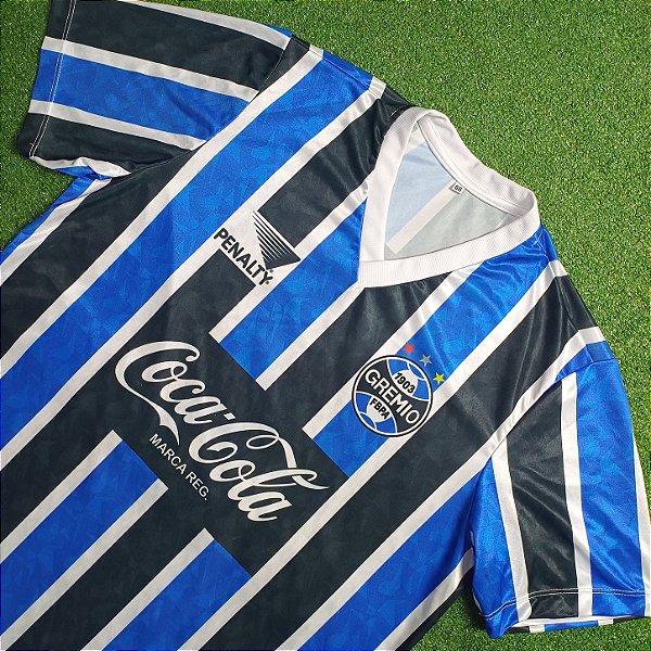 Camisa Grêmio 1993 Tricolor Retrô - #5 - Tam GG