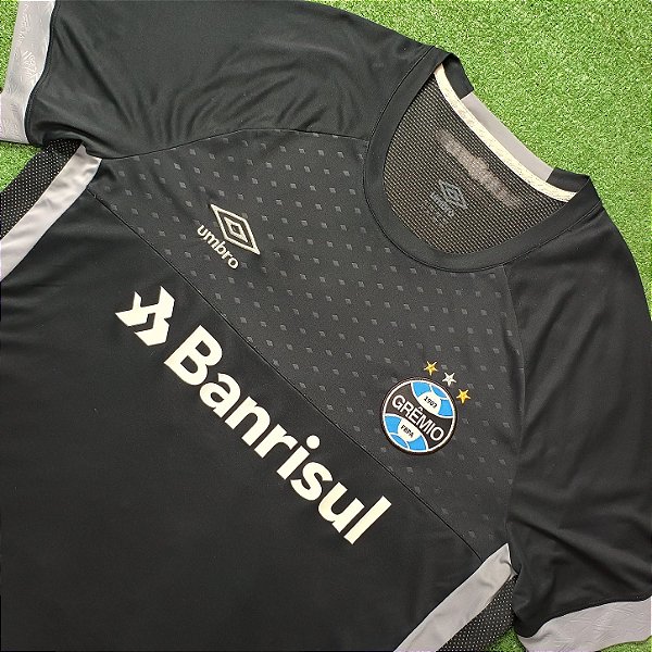 Camisa Grêmio 2018 Goleiro Preta - Tam 3GG