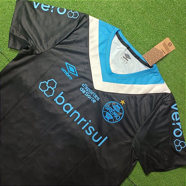 Camisa Grêmio 2024 Preta - Tam GG