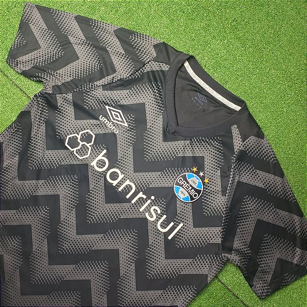 Camisa Grêmio 2024 Goleiro Preta - Tam G