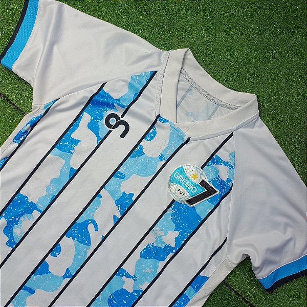 Camisa Grêmio 2023 Branca Fut7 - Tam G - Feminina