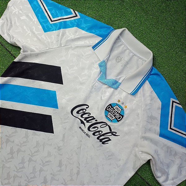 Camisa Grêmio 1993 Branca Retrô - Tam G