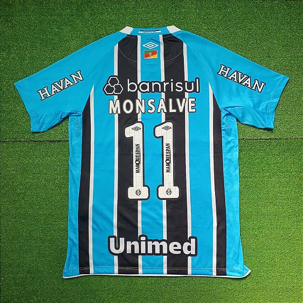 Camisa Grêmio 2025 Tricolor - #11 Monsalve - Tam M