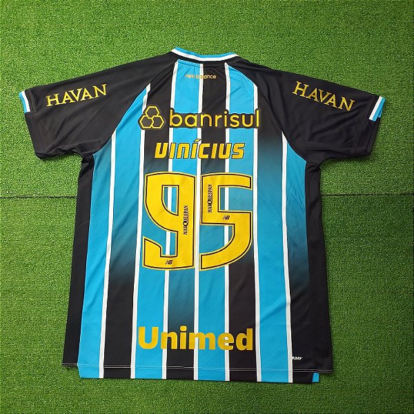 Camisa Grêmio 2026 Tricolor - #95 Vinícius - Tam GG