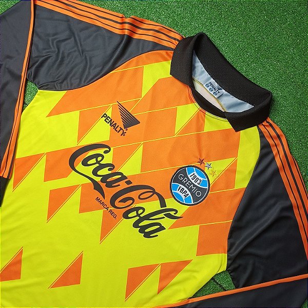Camisa Grêmio 1991 Goleiro Retrô - #1 - Tam GG