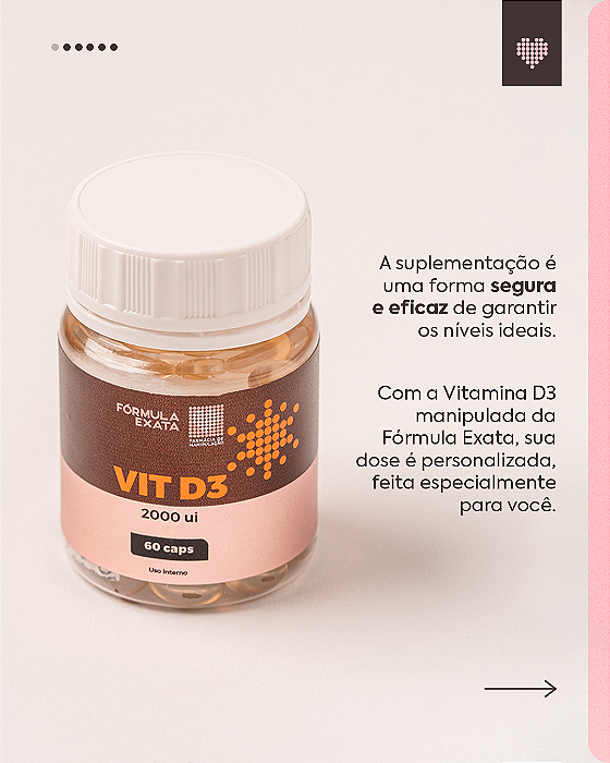 Vitamina D 2.000 UI - 30 doses