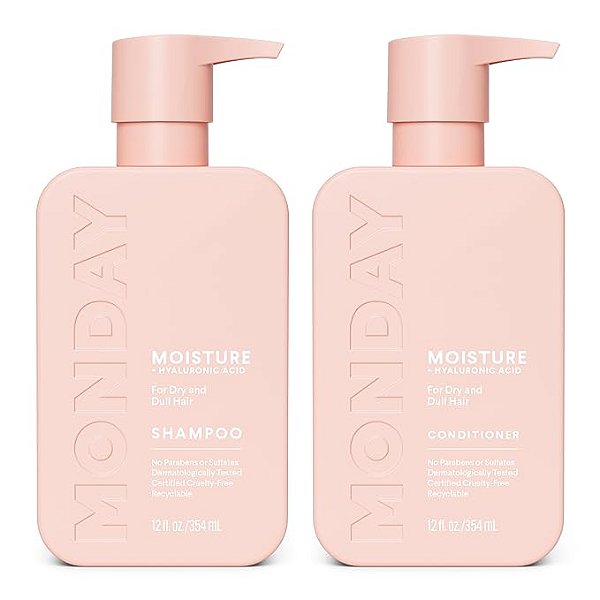 Kit De Shampoo E Condicionador Monday Haircare Moisture