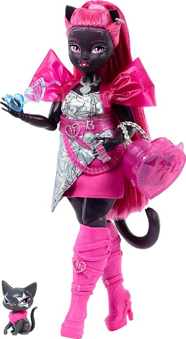 Boneca Mattel! Monster High! De Moda Catty Noir