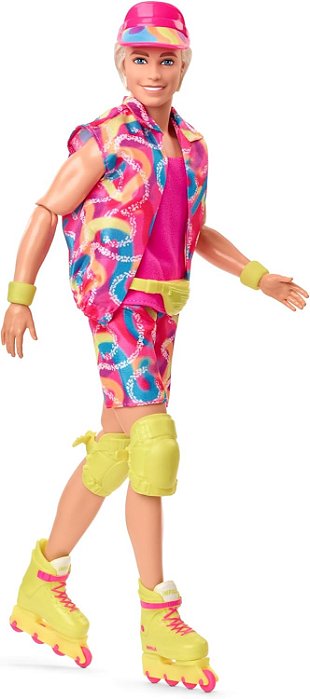 Boneco Barbie O Filme Ken de Patins, boneco de coleção Barbie Signature