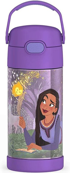 Garrafa De Água Thermos Funtainer Wish 350ml Kids Stainless Wish