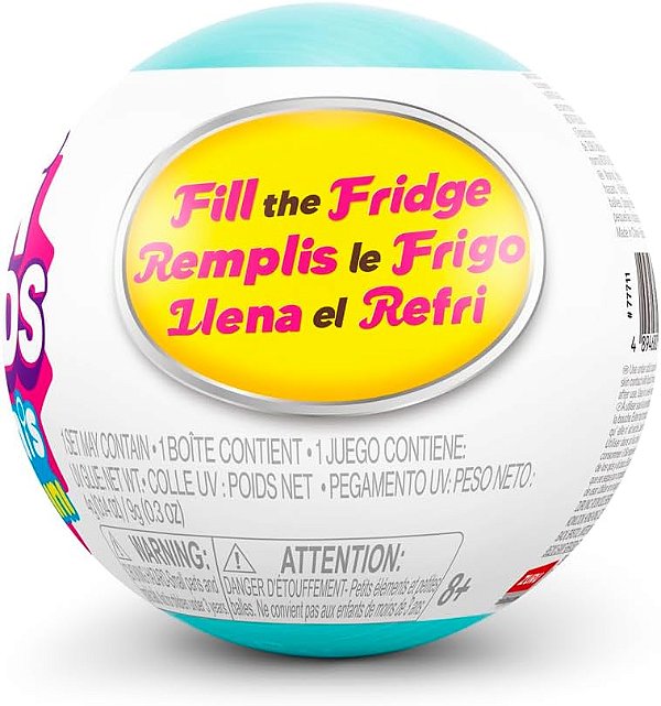 Mini Brands Bola Fill The Fridge Bola Extra - Importado EUA