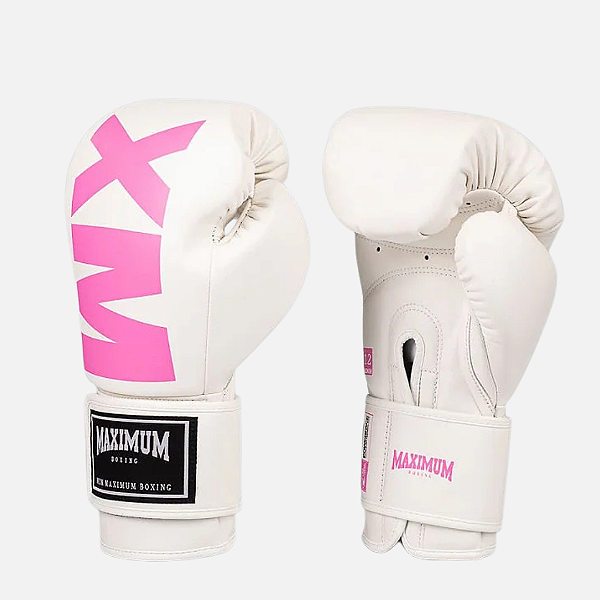 Luva Branca & Rosa MXM Power Face Maximum