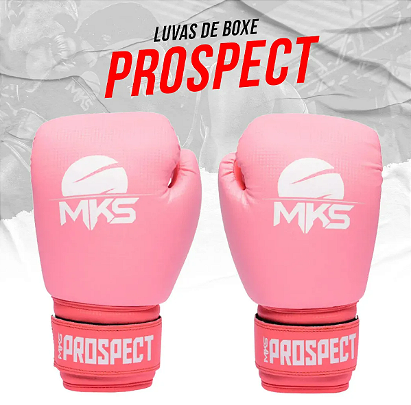 Luva MKS Prospect Rosa Claro