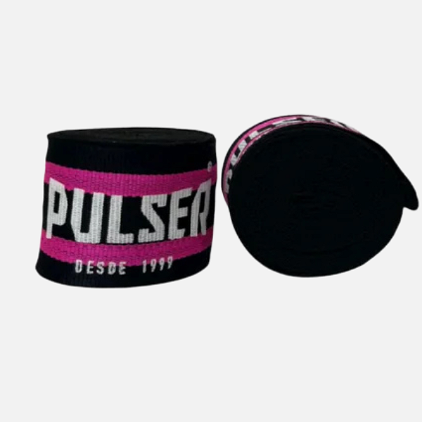 Bandagem Preta e Rosa Pulser
