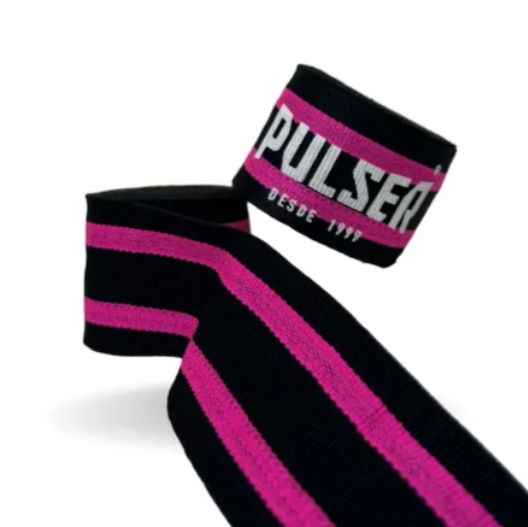 Bandagem Preta e Rosa Pulser