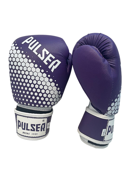 Luva Roxa e Branco Hexa Pulser