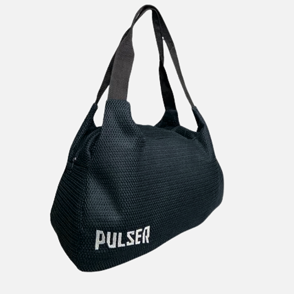 Bolsa de Treino Preta e Prata Pulser