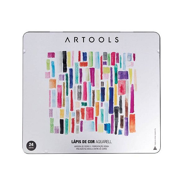 Lápis de Cor Aquarell 24 Cores - Artools