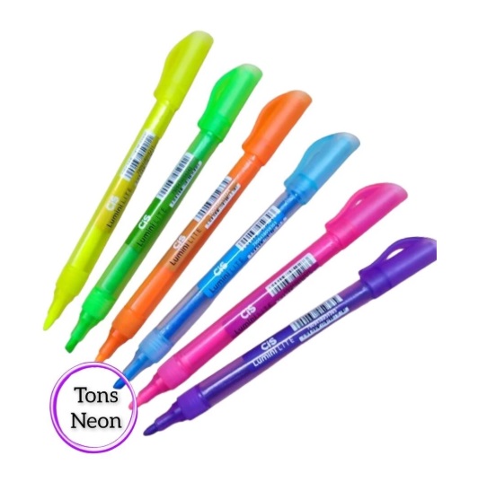 Marca Texto Lumini Lite Neon CiS