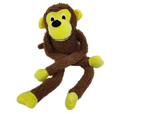 Pelúcia Macaco para redução de ansiedade