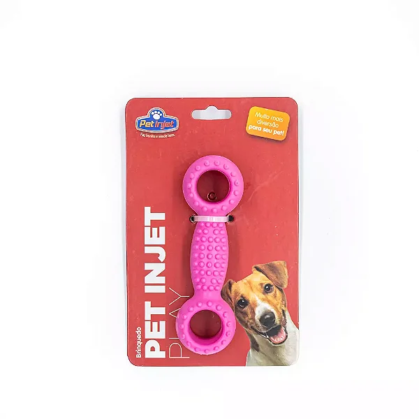 BRINQUEDO PET PLAY HALTER PARA CÃES - ROSA