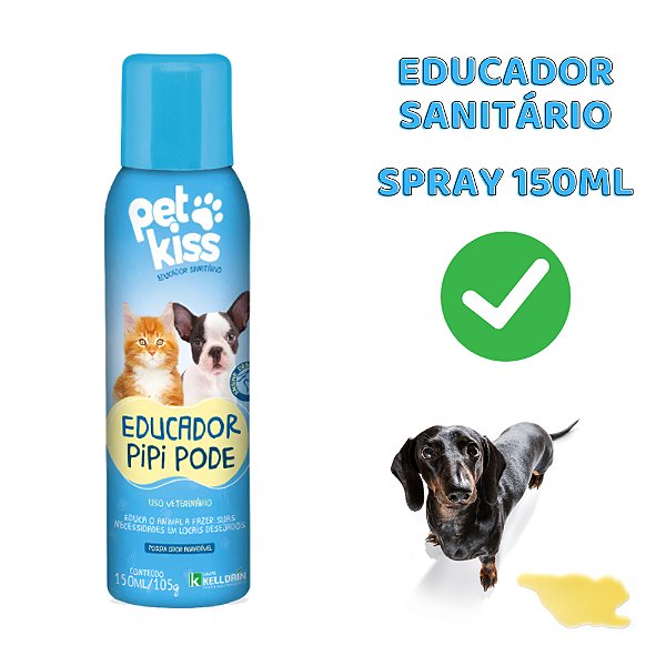 EDUCADOR PIPI PODE PARA CÃES E GATOS - SPRAY 150ML