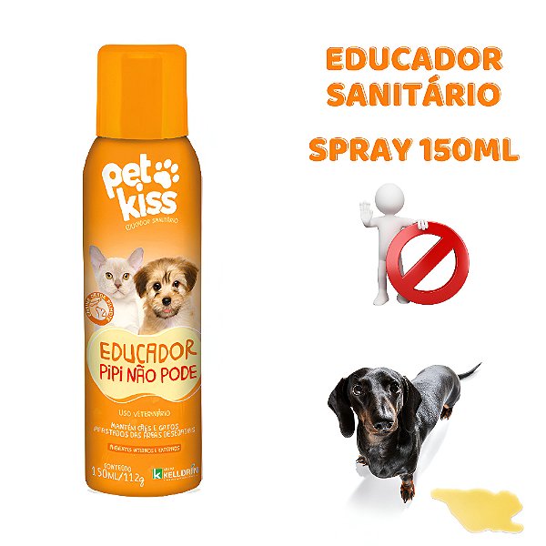 EDUCADOR PIPI NÃO PODE PARA CÃES E GATOS - SPRAY 150ML