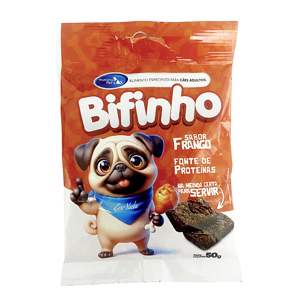BIFINHO FRANGO PARA CÃES