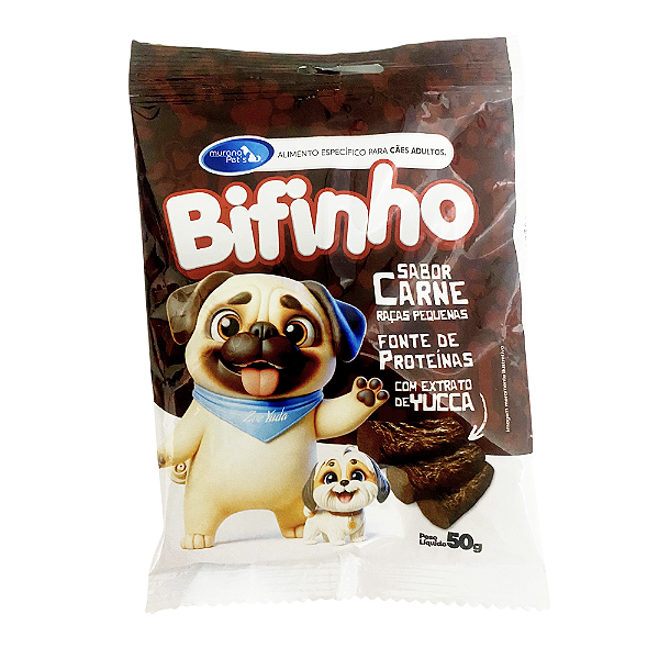 BIFINHO CARNE PARA CÃES - RAÇAS PEQUENAS