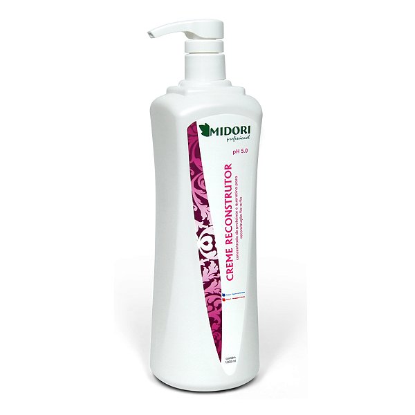 CREME PARA RECONSTRUÇÃO MIDORI 1000ML - PASSO 3 - REF 1803