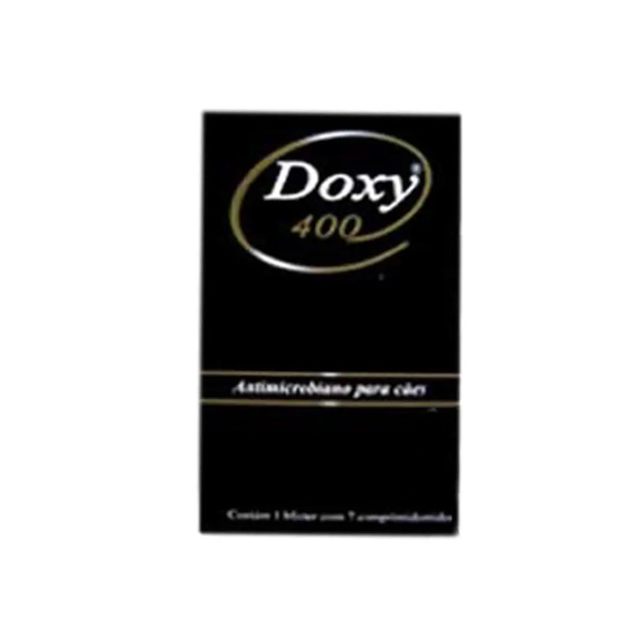 Doxy 400 Antibiótico para Cães 7 comprimidos