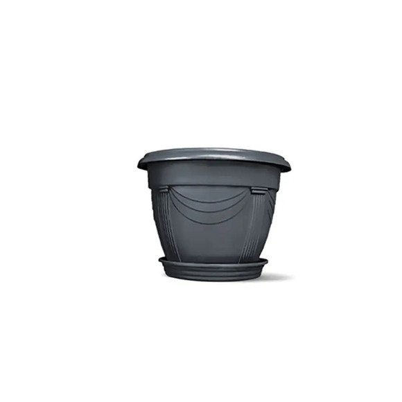 Vaso Plástico Romano Nutriplan Preto Nº 1
