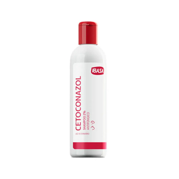 Cetoconazol Shampoo 2% Ibasa para Cães e Gatos 100 ml