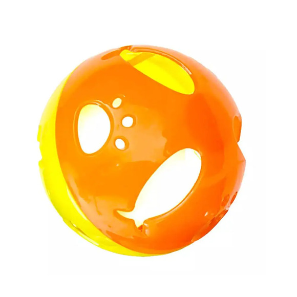 Brinquedo Cat Toy Bola Plástico com Guizo American Pets Único