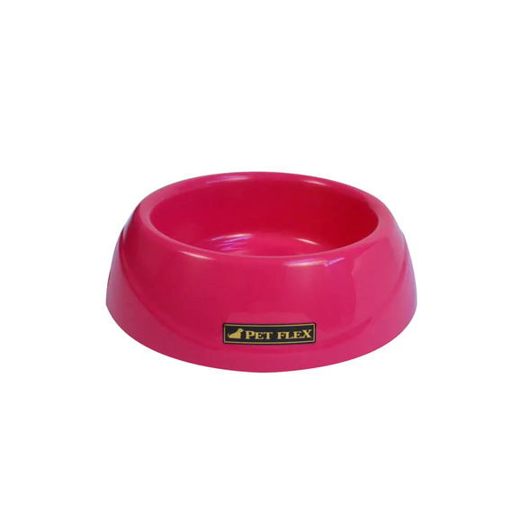 Comedouro para Cães Pet Flex Rosa N° 02