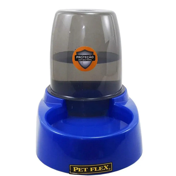 Bebedouro Automático Pet Flex Azul 1,8 L