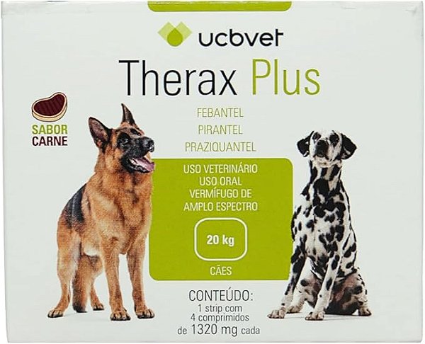 Therax Plus 4 Comprimidos 1320mg.