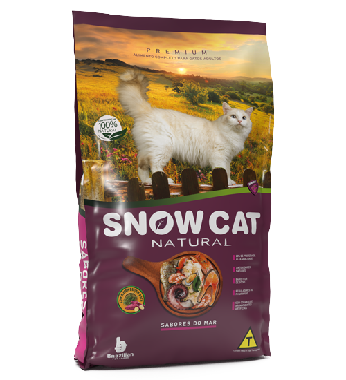 Ração para gatos Snow Cat Sabores do Mar 10,1
