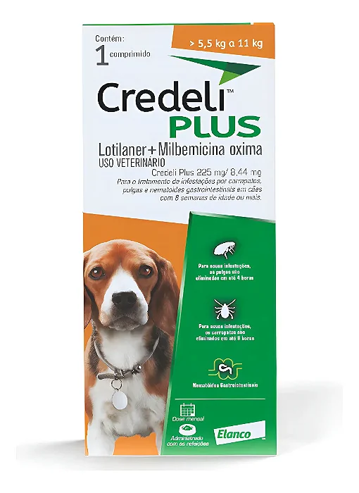 Credeli Plus 225 Mg / 5,5 A 11kg Und