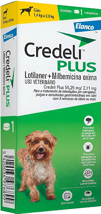 Credeli Plus 56.25mg /1,4 A 2,8kg Und