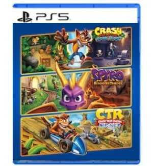 Pacote Triplo Crash™ + Spyro PS5 Mídia Digital