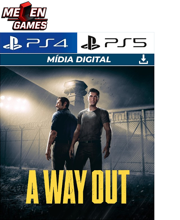 A Way Out PS4/PS5 Mídia Digital