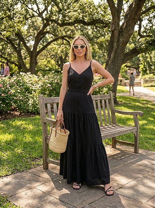 VESTIDO 3 MARIAS COM ALÇA AJUSTAVEL