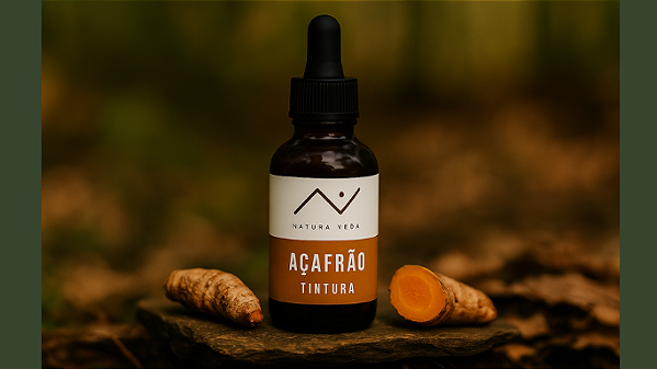 Tintura de Açafrão 30ml - Natura Veda