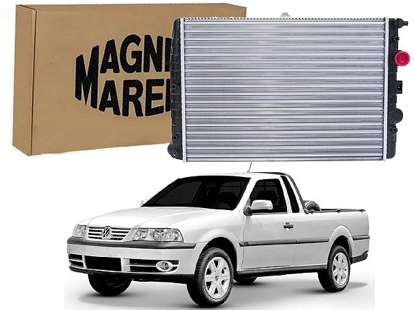 RADIADOR AGUA MARELLI VOLKSWAGEN SAVEIRO G3 1.6 1.8 2.0 2000 A 2005