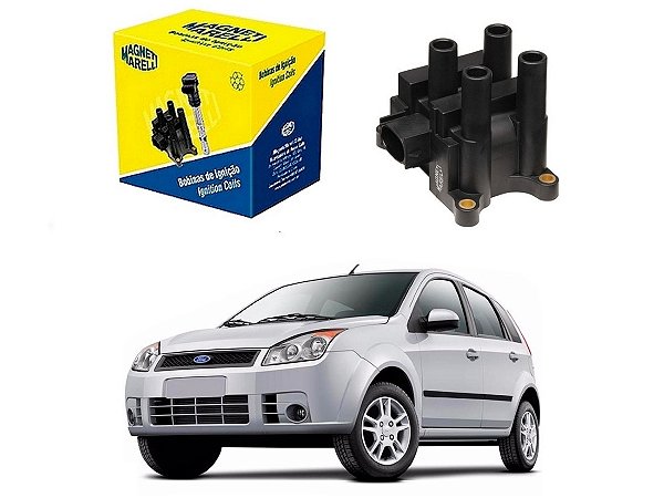 BOBINA DE IGNIÇÃO MARELLI FORD FIESTA 1.0 1.6 2003 A 2007